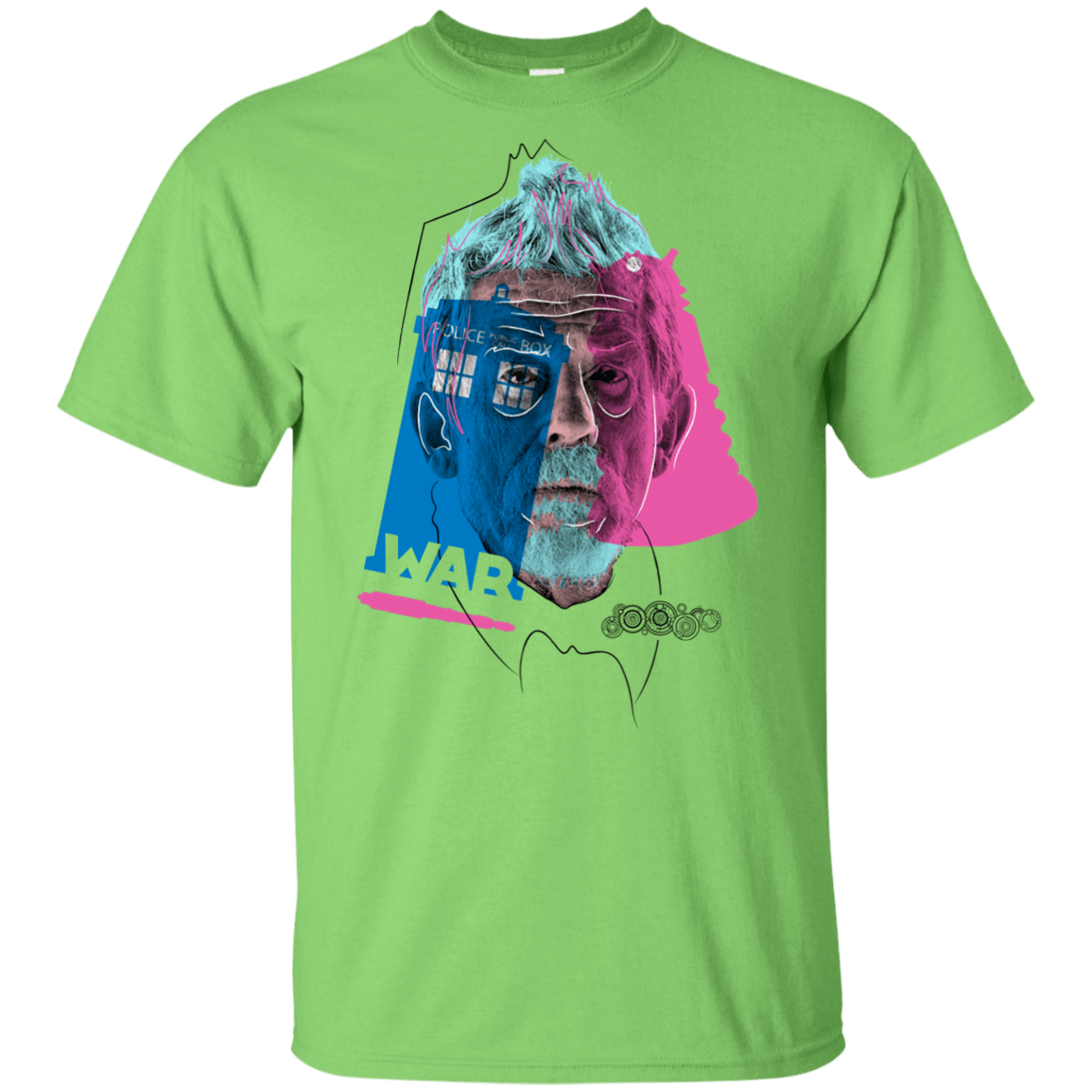 T-Shirts Lime / YXS Doctor Warwhol War Youth T-Shirt