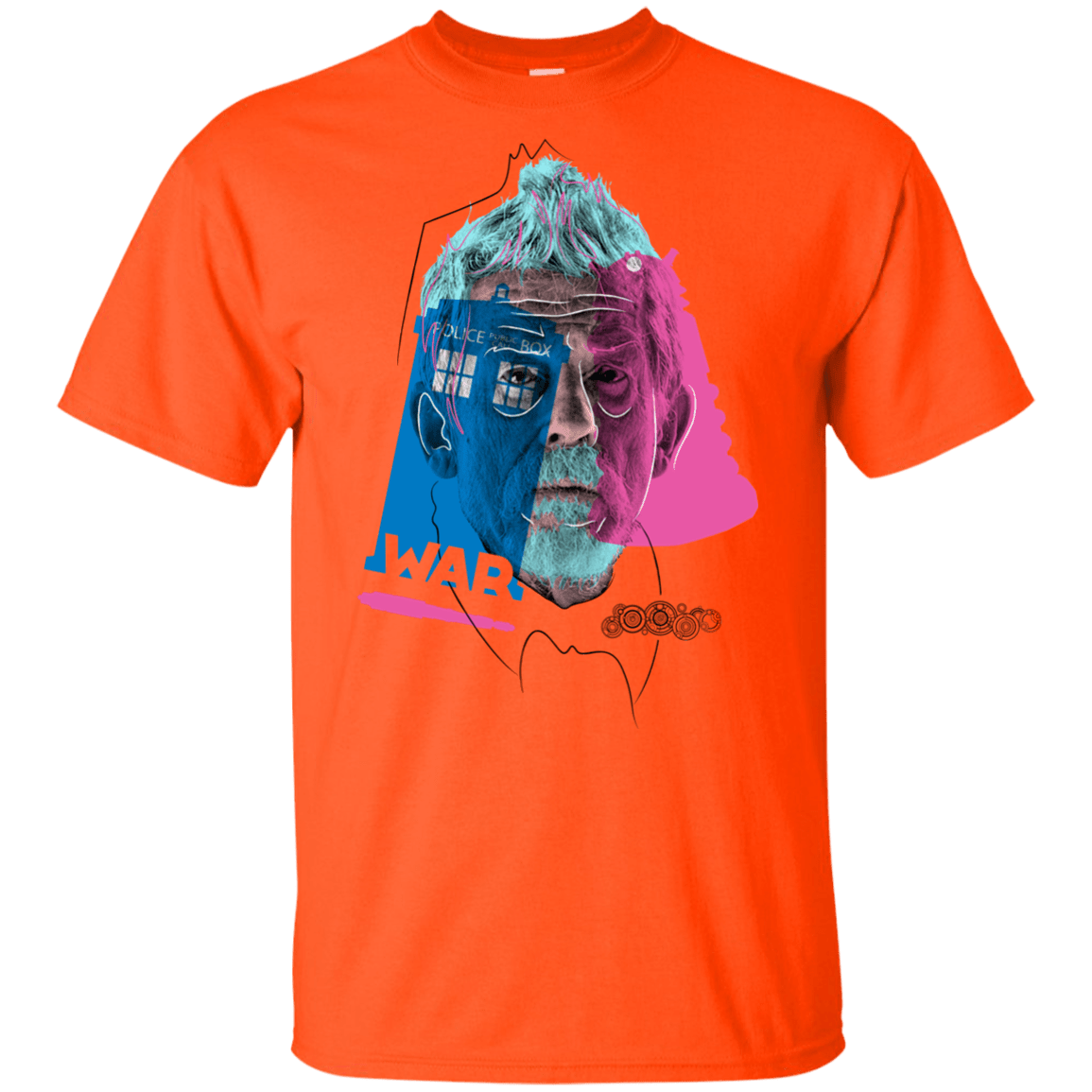 T-Shirts Orange / YXS Doctor Warwhol War Youth T-Shirt