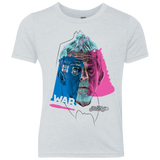 T-Shirts Heather White / YXS Doctor Warwhol War Youth Triblend T-Shirt