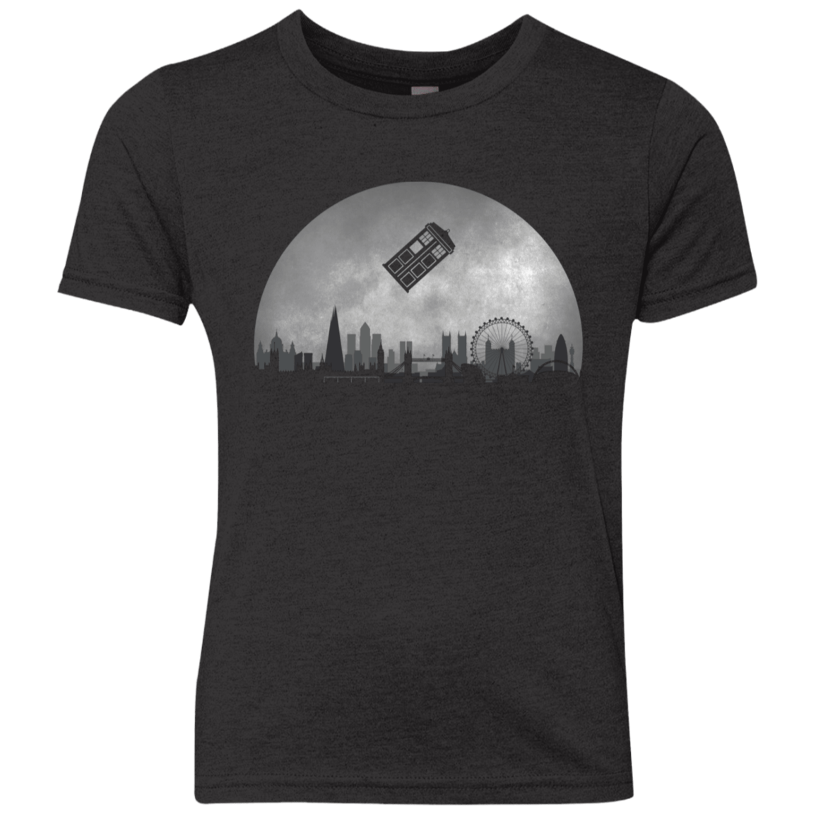 Doctor Who Tardis Pillow Youth Triblend T-Shirt