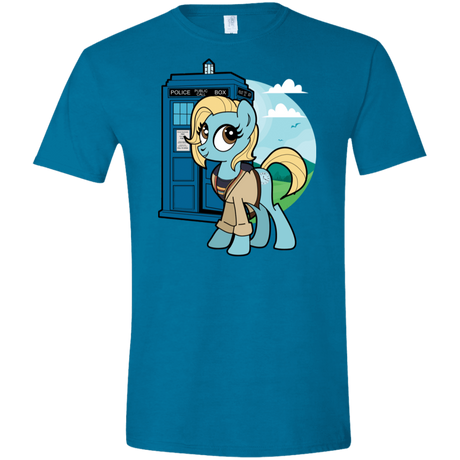 T-Shirts Antique Sapphire / S Doctor Whooves 13 Men's Semi-Fitted Softstyle