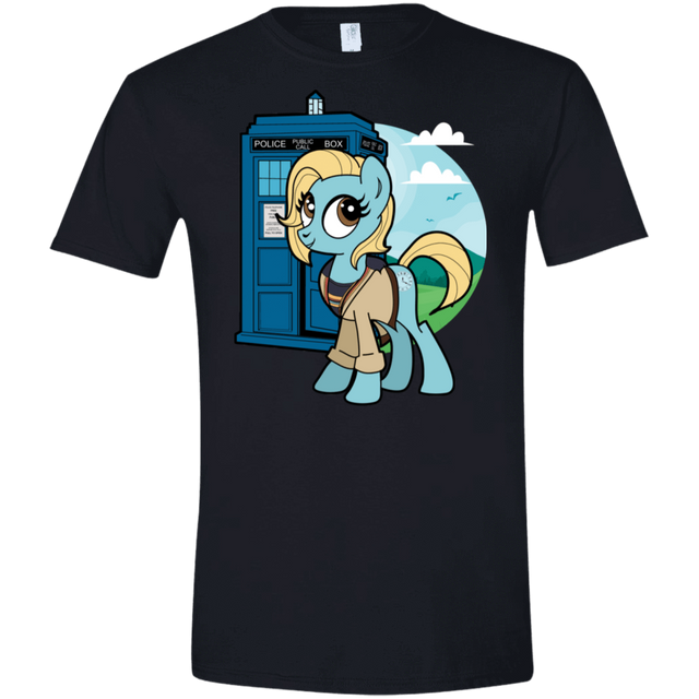 T-Shirts Black / X-Small Doctor Whooves 13 Men's Semi-Fitted Softstyle