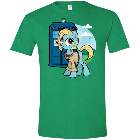T-Shirts Heather Irish Green / S Doctor Whooves 13 Men's Semi-Fitted Softstyle