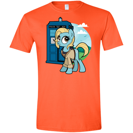 T-Shirts Orange / S Doctor Whooves 13 Men's Semi-Fitted Softstyle