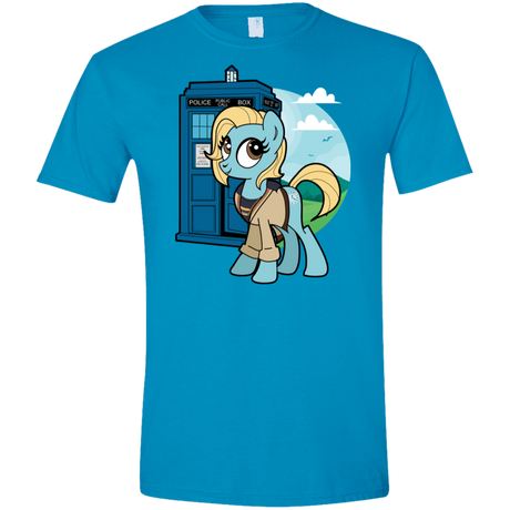 T-Shirts Sapphire / S Doctor Whooves 13 Men's Semi-Fitted Softstyle