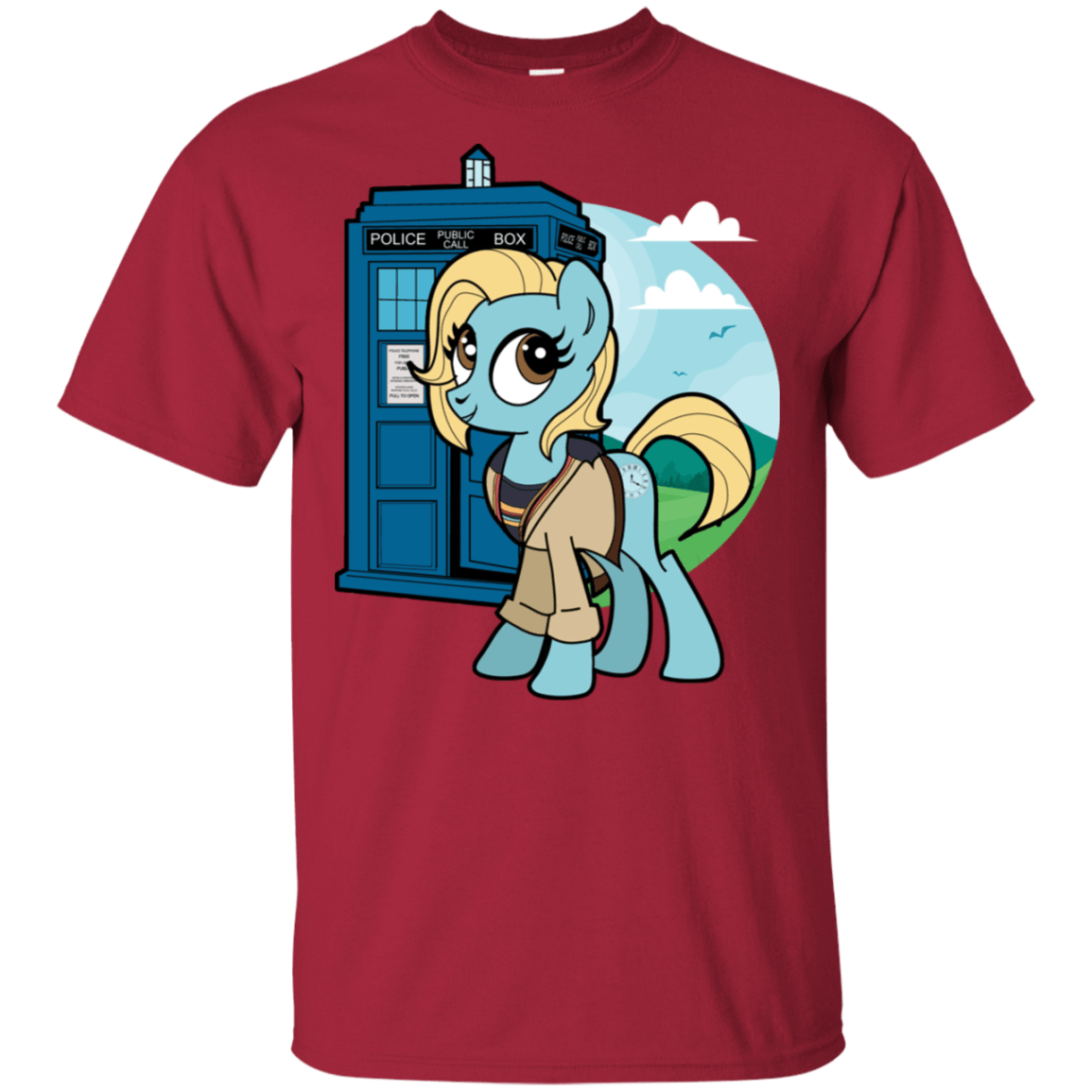 T-Shirts Cardinal / S Doctor Whooves 13 T-Shirt