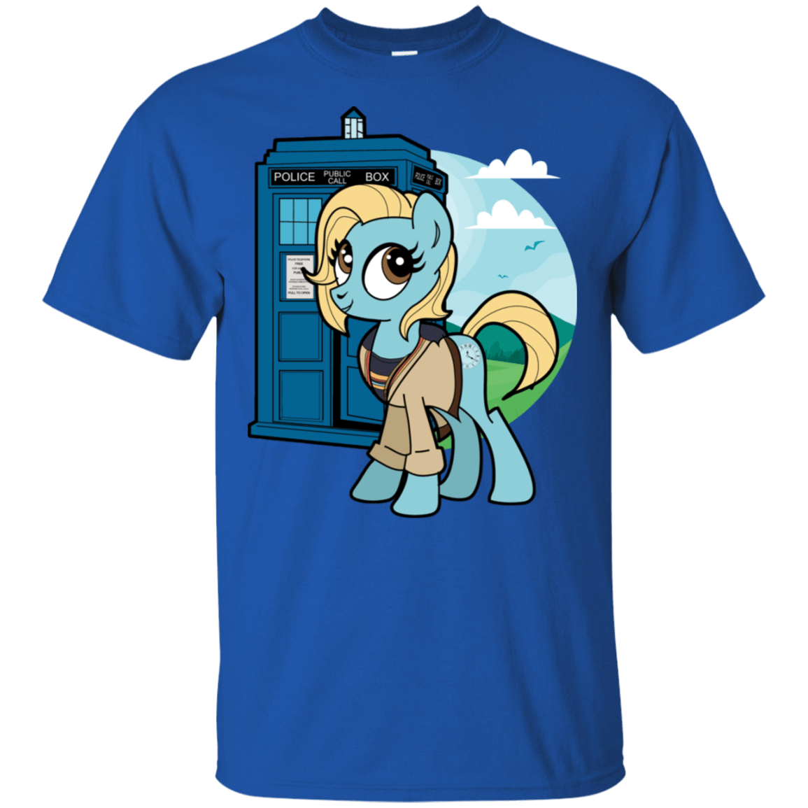 T-Shirts Royal / S Doctor Whooves 13 T-Shirt