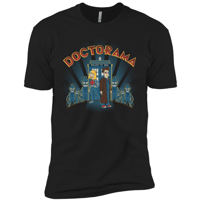 T-Shirts Black / YXS Doctorama (1) Boys Premium T-Shirt