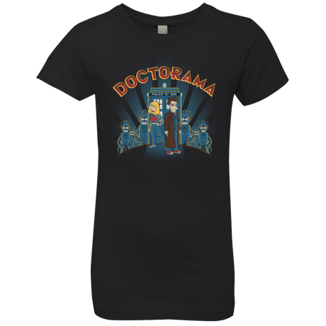T-Shirts Black / YXS Doctorama (1) Girls Premium T-Shirt