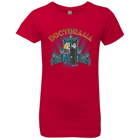 T-Shirts Red / YXS Doctorama (1) Girls Premium T-Shirt