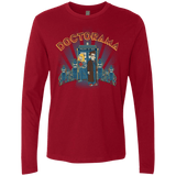 T-Shirts Cardinal / Small Doctorama (1) Men's Premium Long Sleeve