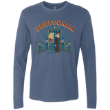 T-Shirts Indigo / Small Doctorama (1) Men's Premium Long Sleeve