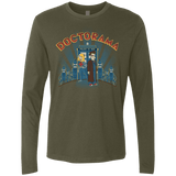 T-Shirts Military Green / Small Doctorama (1) Men's Premium Long Sleeve