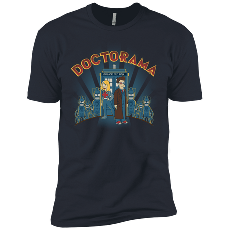 T-Shirts Indigo / X-Small Doctorama (1) Men's Premium T-Shirt