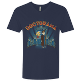 T-Shirts Midnight Navy / X-Small Doctorama (1) Men's Premium V-Neck