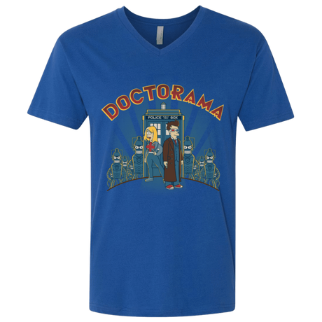 T-Shirts Royal / X-Small Doctorama (1) Men's Premium V-Neck