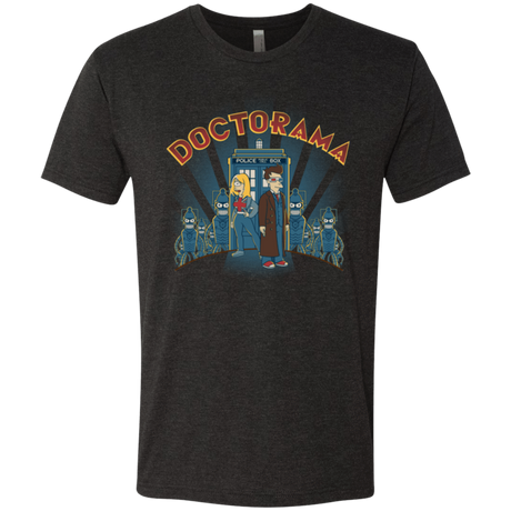 T-Shirts Vintage Black / Small Doctorama (1) Men's Triblend T-Shirt