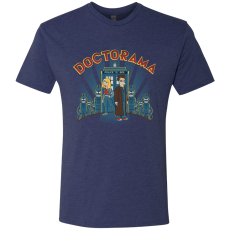 T-Shirts Vintage Navy / Small Doctorama (1) Men's Triblend T-Shirt