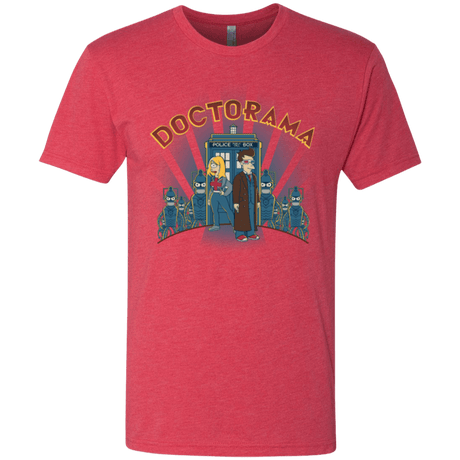 T-Shirts Vintage Red / Small Doctorama (1) Men's Triblend T-Shirt