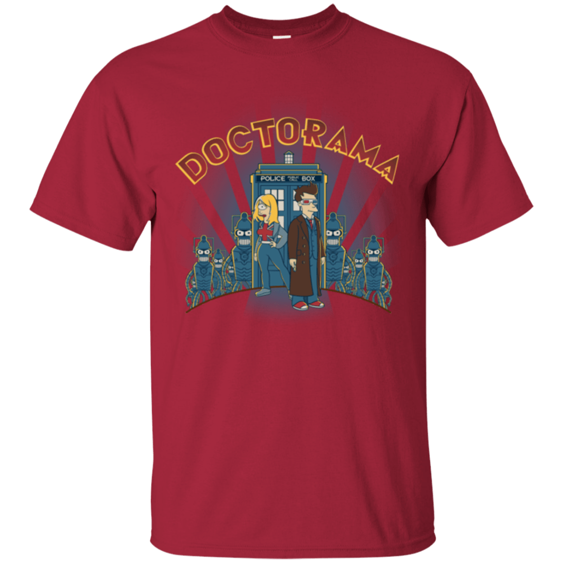 T-Shirts Cardinal / Small Doctorama (1) T-Shirt