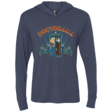 T-Shirts Vintage Navy / X-Small Doctorama (1) Triblend Long Sleeve Hoodie Tee