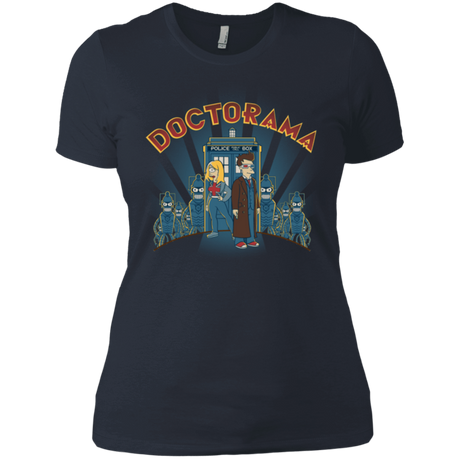 T-Shirts Indigo / X-Small Doctorama (1) Women's Premium T-Shirt