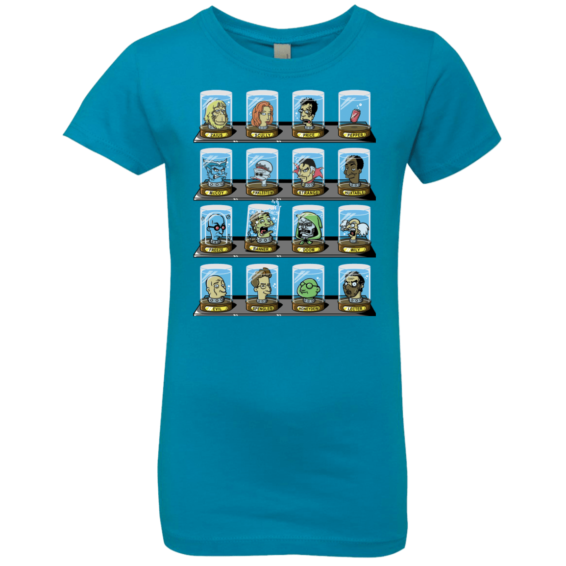 T-Shirts Turquoise / YXS Doctorama 2.0 Girls Premium T-Shirt