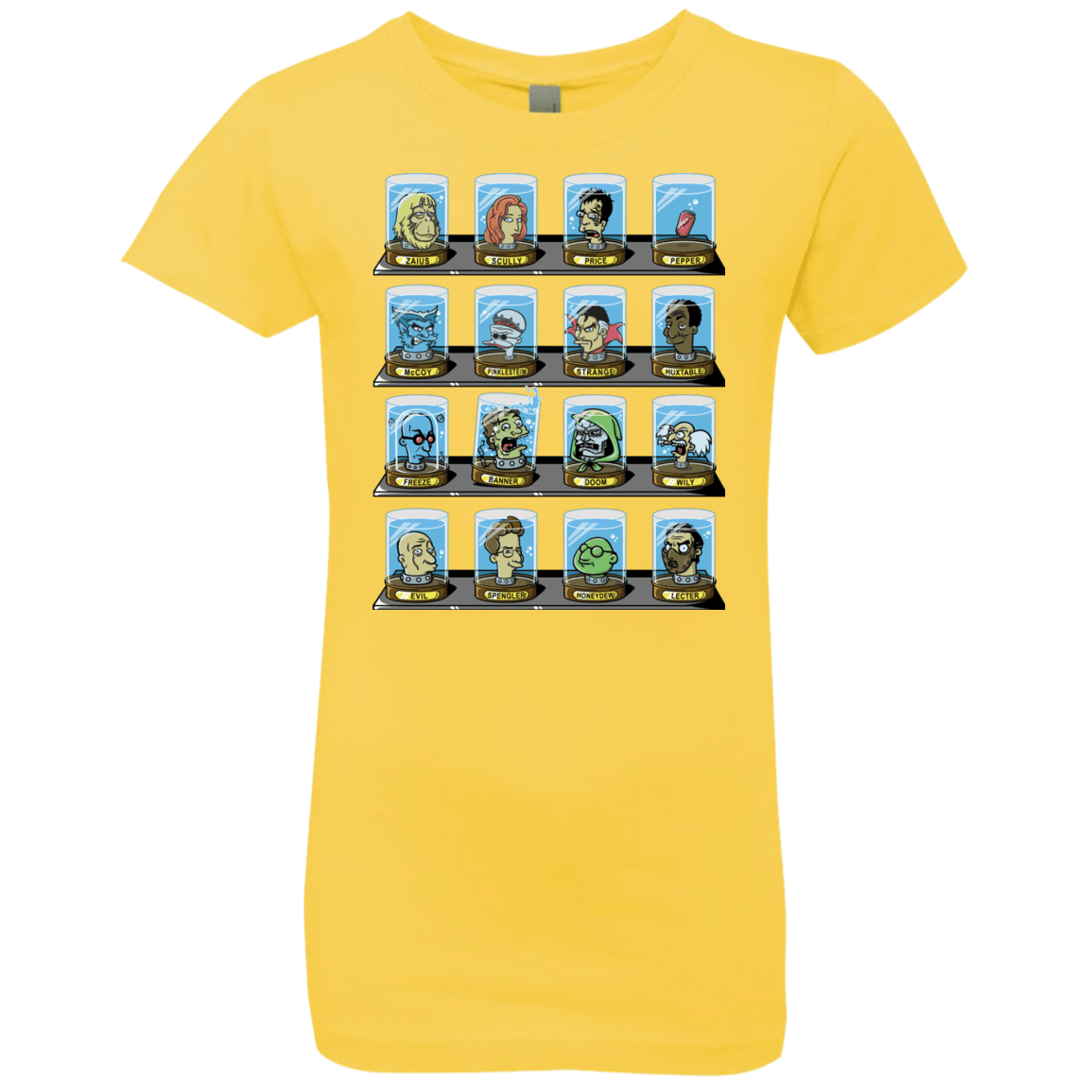 T-Shirts Vibrant Yellow / YXS Doctorama 2.0 Girls Premium T-Shirt