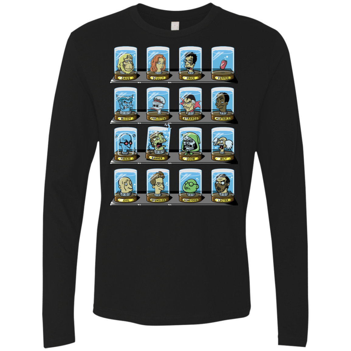 T-Shirts Black / Small Doctorama 2.0 Men's Premium Long Sleeve