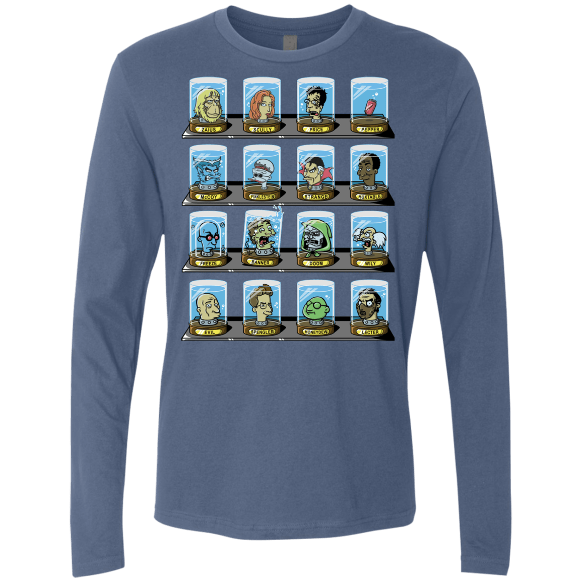 T-Shirts Indigo / Small Doctorama 2.0 Men's Premium Long Sleeve