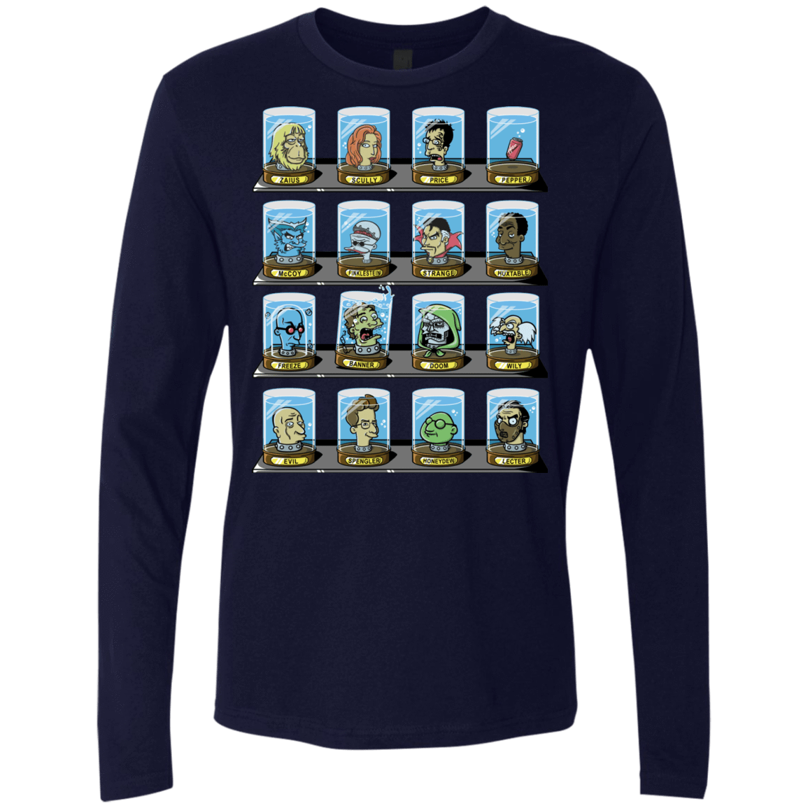 T-Shirts Midnight Navy / Small Doctorama 2.0 Men's Premium Long Sleeve