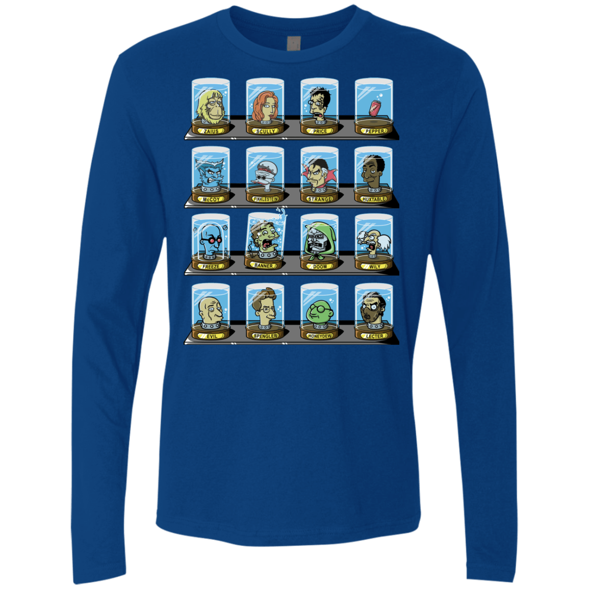 T-Shirts Royal / Small Doctorama 2.0 Men's Premium Long Sleeve