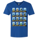 T-Shirts Royal / X-Small Doctorama 2.0 Men's Premium V-Neck