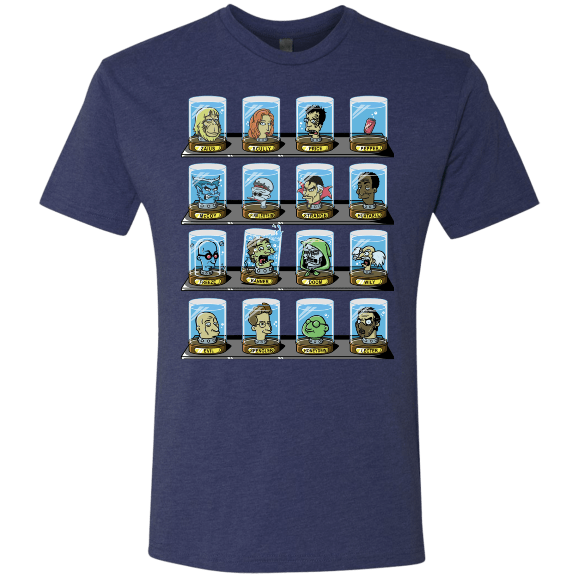 T-Shirts Vintage Navy / Small Doctorama 2.0 Men's Triblend T-Shirt