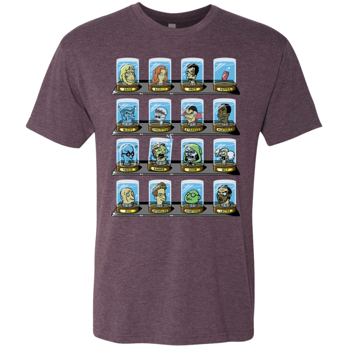 T-Shirts Vintage Purple / Small Doctorama 2.0 Men's Triblend T-Shirt