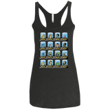 T-Shirts Vintage Black / X-Small Doctorama 2.0 Women's Triblend Racerback Tank