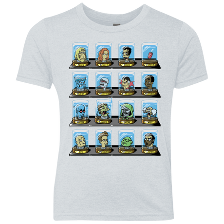T-Shirts Heather White / YXS Doctorama 2.0 Youth Triblend T-Shirt