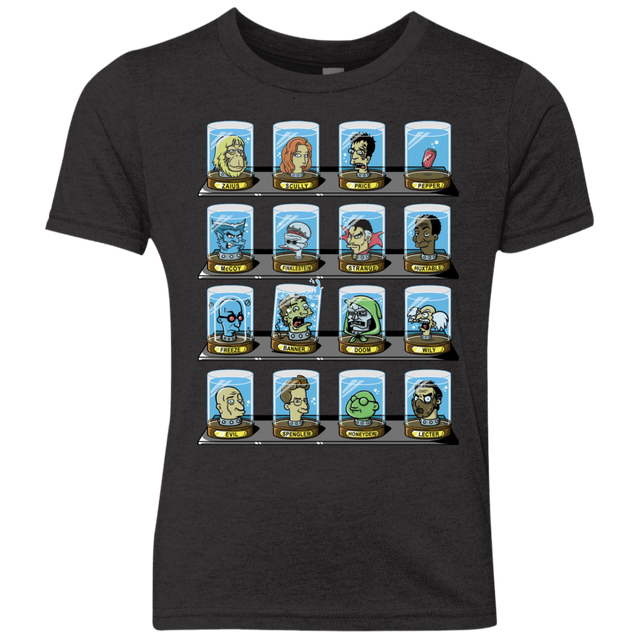 T-Shirts Vintage Black / YXS Doctorama 2.0 Youth Triblend T-Shirt