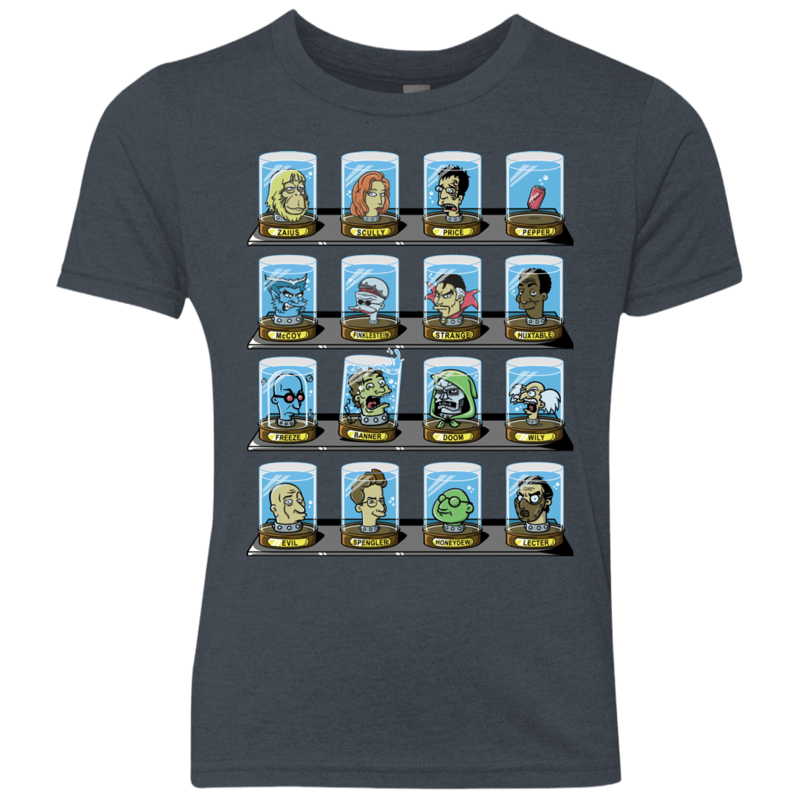 T-Shirts Vintage Navy / YXS Doctorama 2.0 Youth Triblend T-Shirt