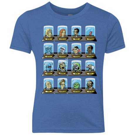 T-Shirts Vintage Royal / YXS Doctorama 2.0 Youth Triblend T-Shirt