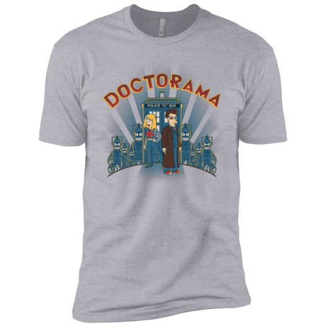 T-Shirts Heather Grey / YXS DOCTORAMA (2) Boys Premium T-Shirt