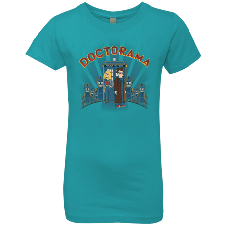 T-Shirts Tahiti Blue / YXS DOCTORAMA (2) Girls Premium T-Shirt