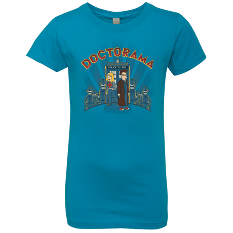 T-Shirts Turquoise / YXS DOCTORAMA (2) Girls Premium T-Shirt