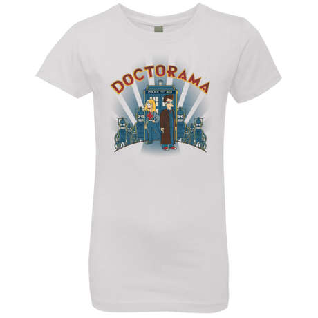 T-Shirts White / YXS DOCTORAMA (2) Girls Premium T-Shirt
