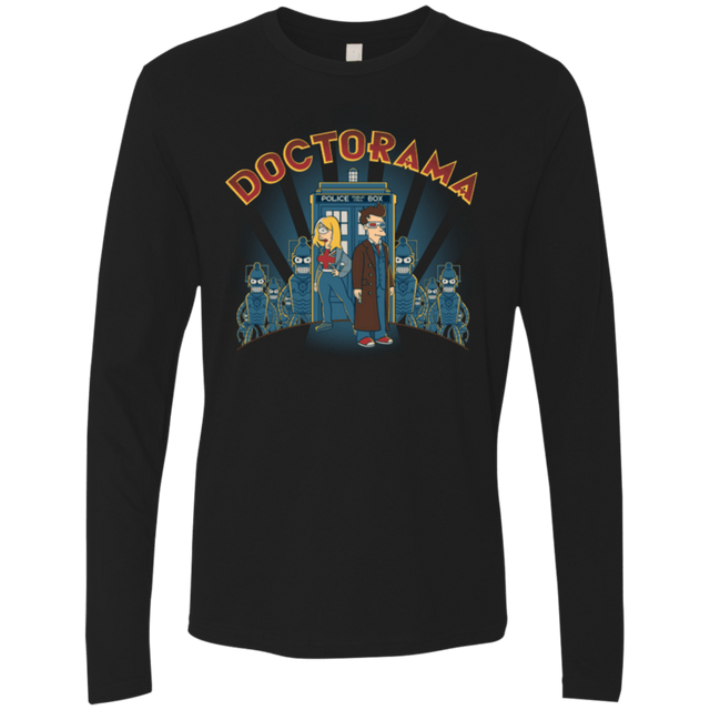 T-Shirts Black / Small DOCTORAMA (2) Men's Premium Long Sleeve