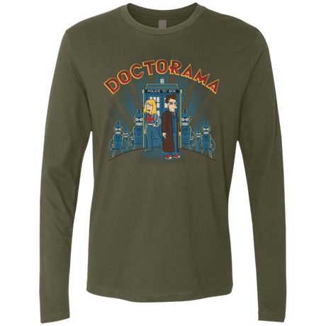 T-Shirts Military Green / Small DOCTORAMA (2) Men's Premium Long Sleeve