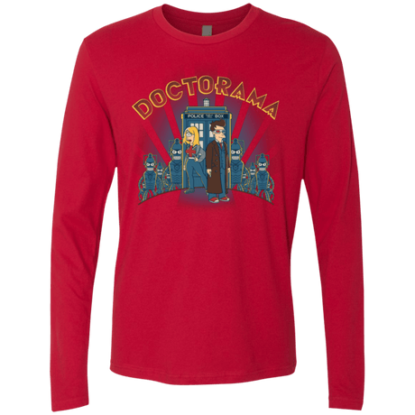 T-Shirts Red / Small DOCTORAMA (2) Men's Premium Long Sleeve