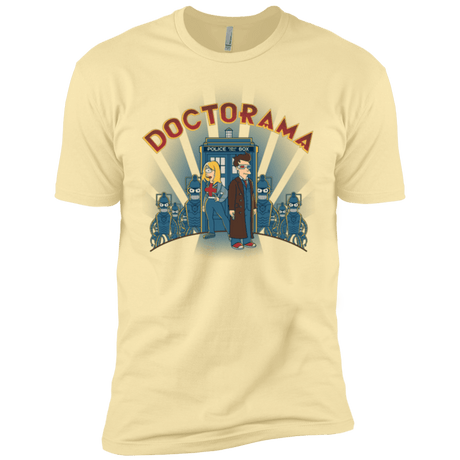 T-Shirts Banana Cream / X-Small DOCTORAMA (2) Men's Premium T-Shirt