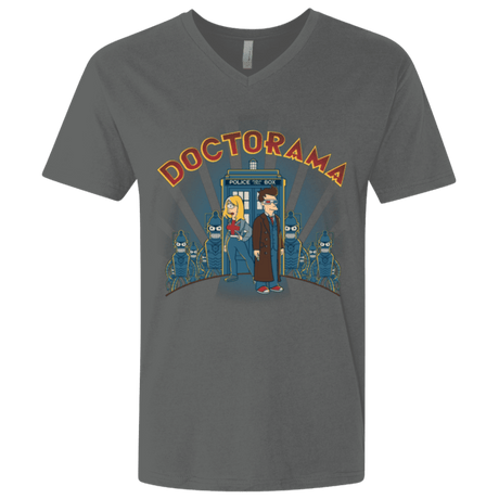T-Shirts Heavy Metal / X-Small DOCTORAMA (2) Men's Premium V-Neck