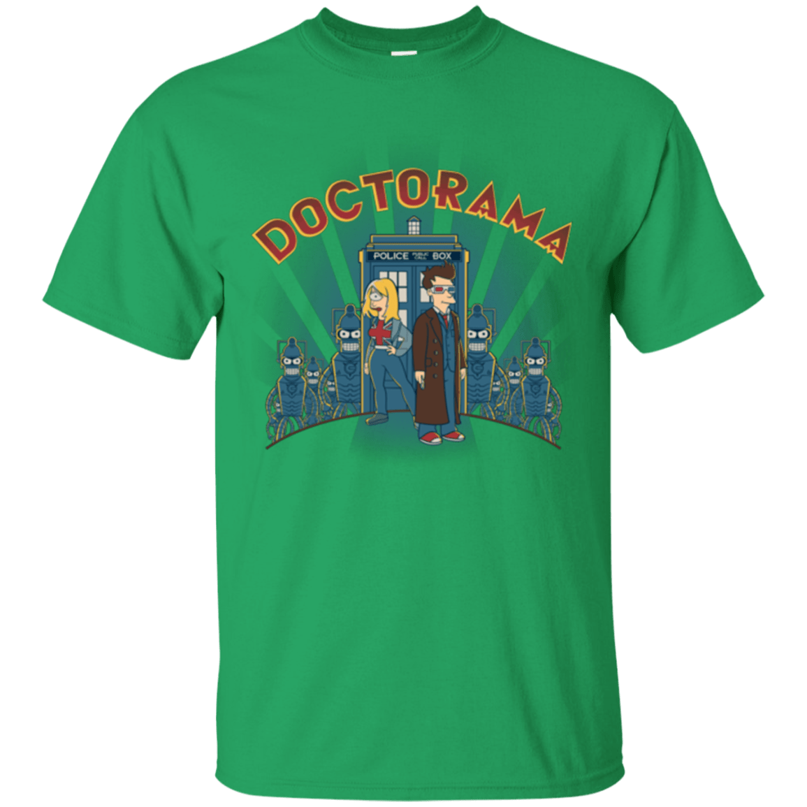 T-Shirts Irish Green / Small DOCTORAMA (2) T-Shirt